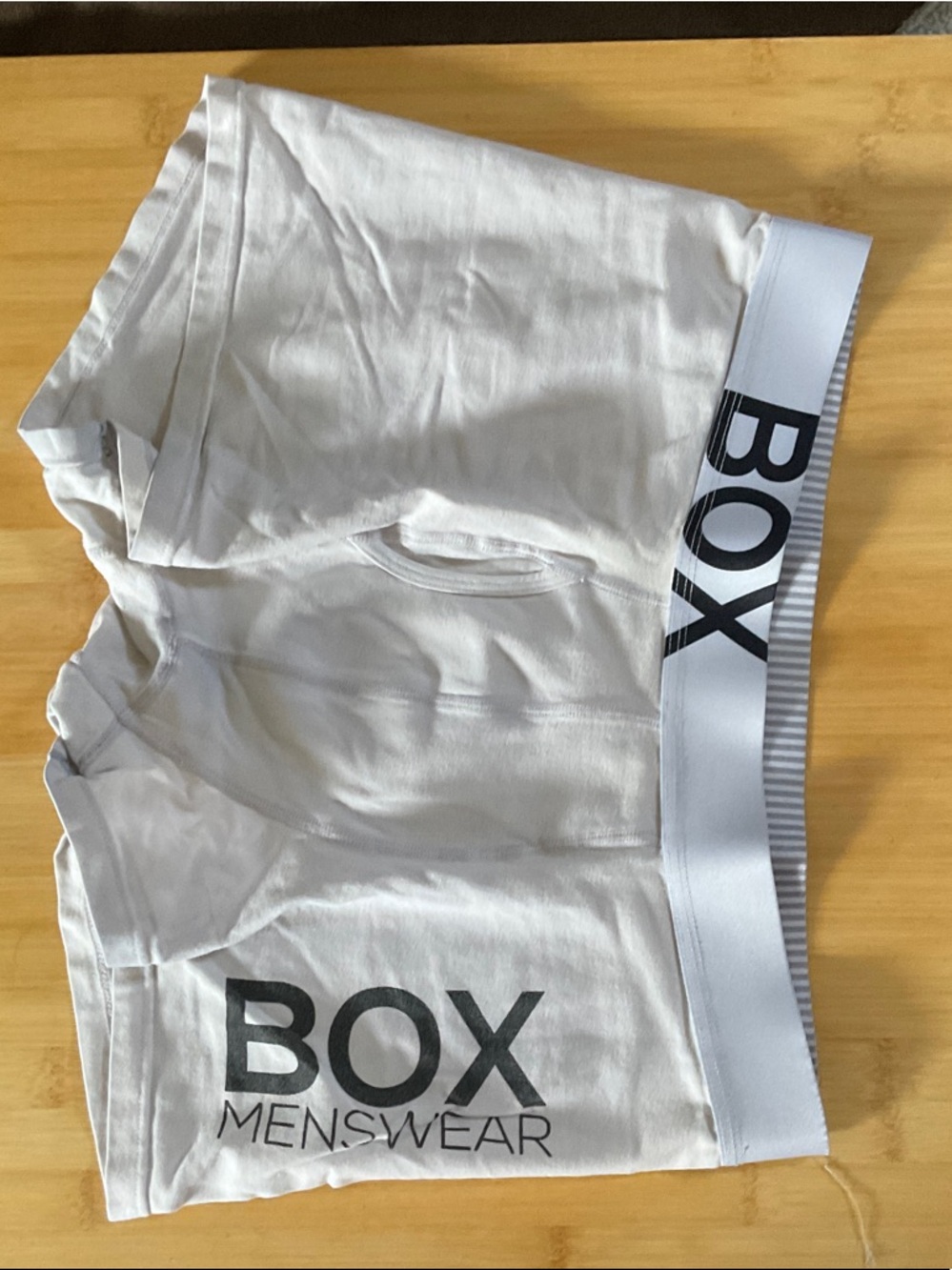BOX Menswear White Boxer Briefs
